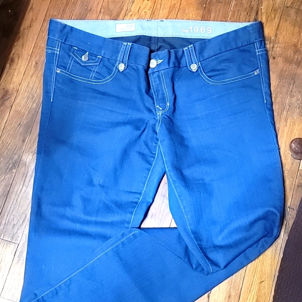 GAP 1969 LONG PANT ALWAYS  SKINNY  SIZE 30/10 BLUE JEAN